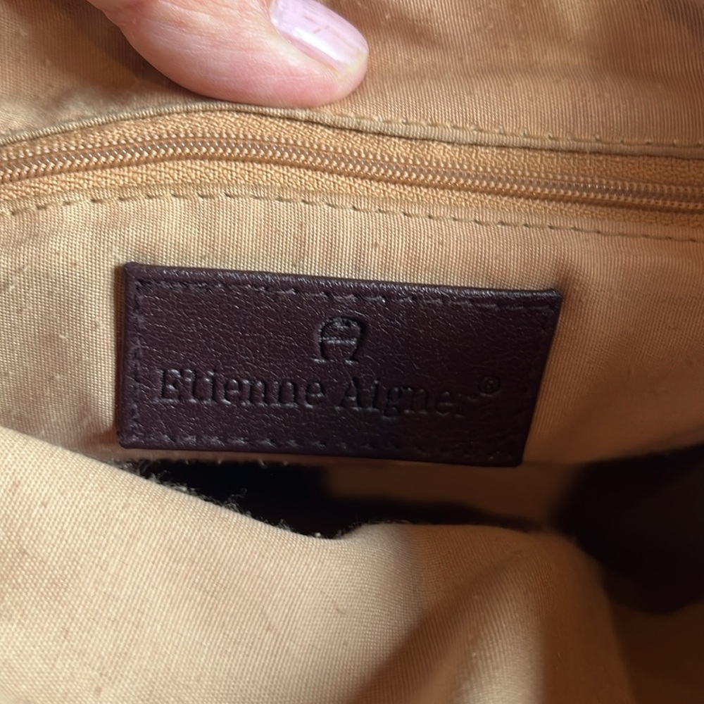 Vintage Etienne Aigner shoulder bag in good condition 1316 - Picture 6 of 10